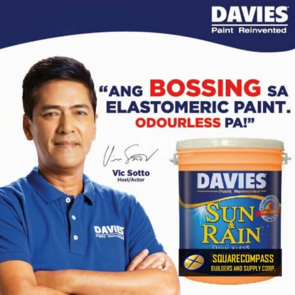 Davies Sun & Rain Odorless Waterproofing Paint Philippines