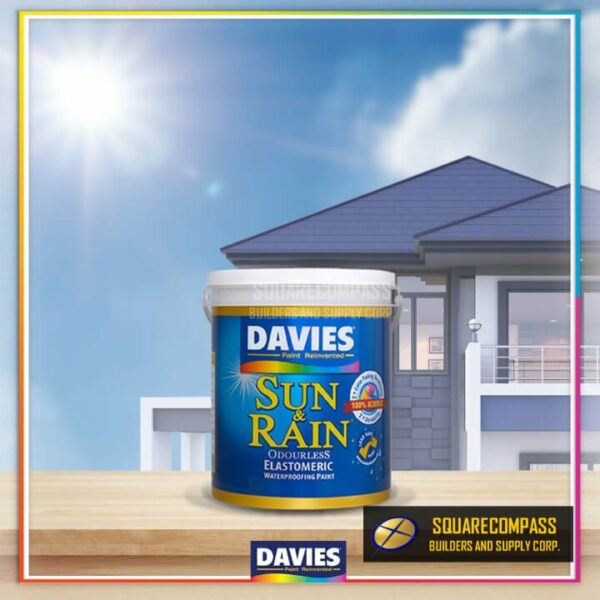 Davies Sun & Rain Odorless Waterproofing Paint Philippines