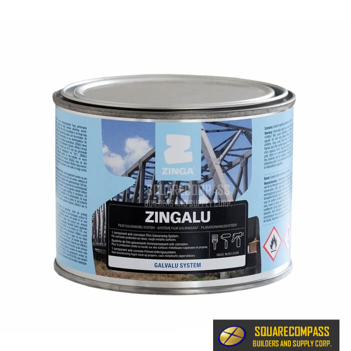 Zingalu 1kg Semi-gloss Metallic Finish